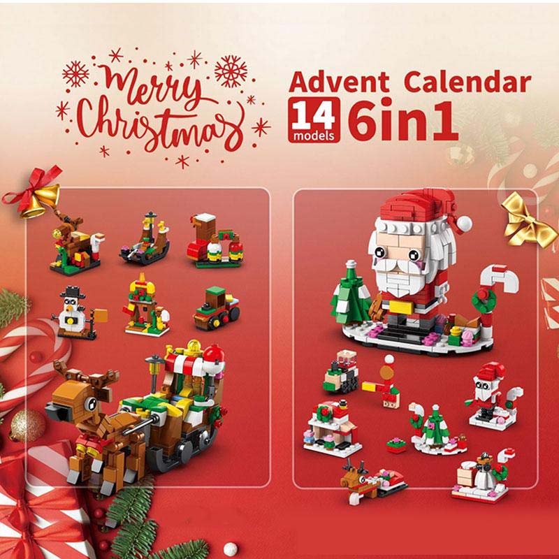 Skanto | 2025 Christmas Building Blocks Gift Box