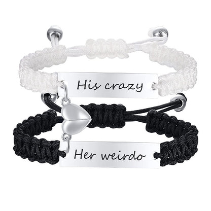 Skanto | Magnetic Couple Braided Bracelets