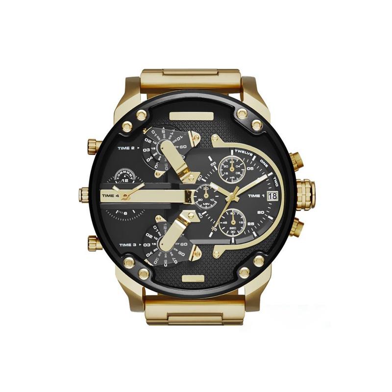 BowLift | Stainless Steel Chronograph Quartz Watch – Elegant Men’s Luxury Timepiece