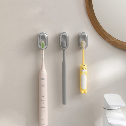 BowLift | Wall-mounted toothbrush holder with cover