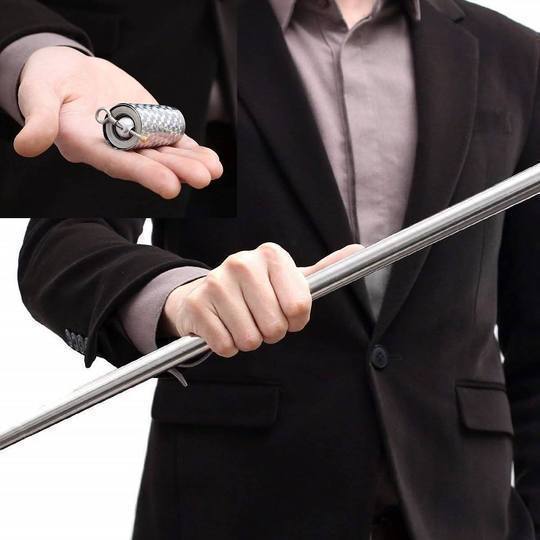 Skanto | PORTABLE MARTIAL ARTS METAL STAFF