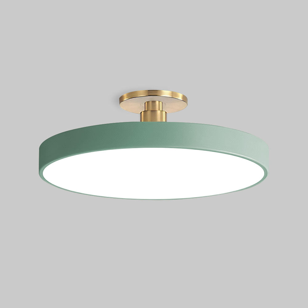 BowLift | Modern LED Semi Flush Mount Ceiling Light | Energy-Saving. Durable Design for Hallway. Dining Room & Living Room