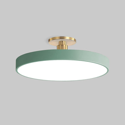BowLift | Modern LED Semi Flush Mount Ceiling Light | Energy-Saving. Durable Design for Hallway. Dining Room & Living Room