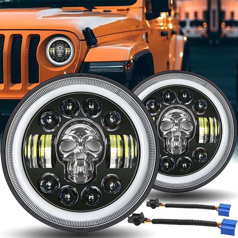 Frendorf | Skull LED Headlights
