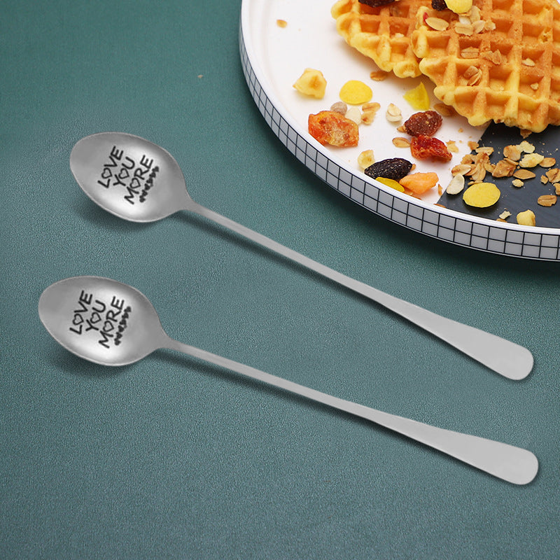 BowLift | Love You More' Engraved Spoon