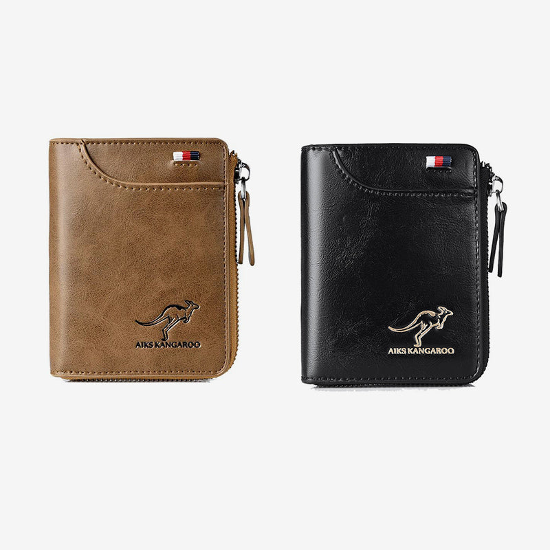Skanto | Skanto Men's RFID-Blocking Wallet, Multifunctional Credit Card Holder