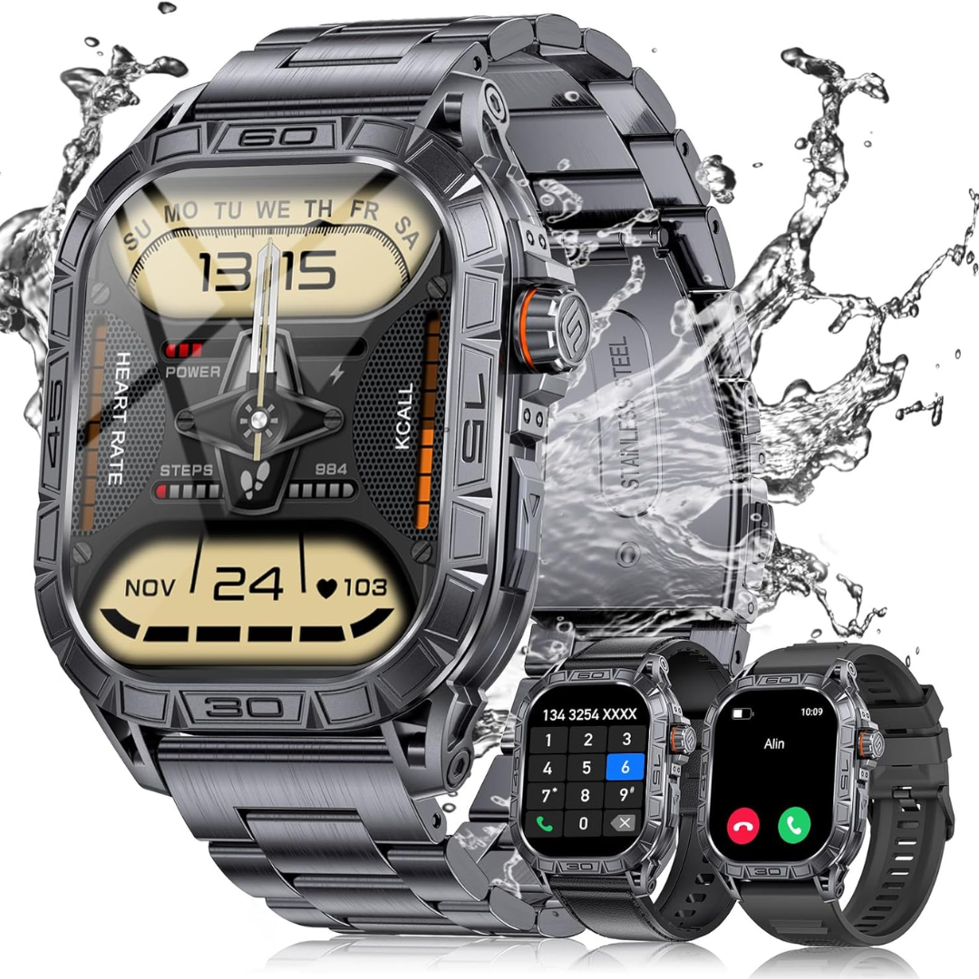 Durable Smartwatch – Waterproof Protection with Military-grade Durability Bowlift