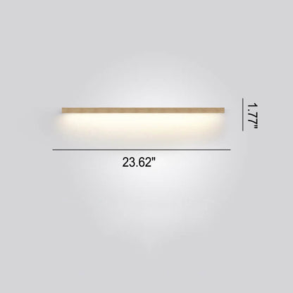 BowLift | ZenBeam Japanese LED Wall Light | Solid Wood Design | Modern Accent Lighting