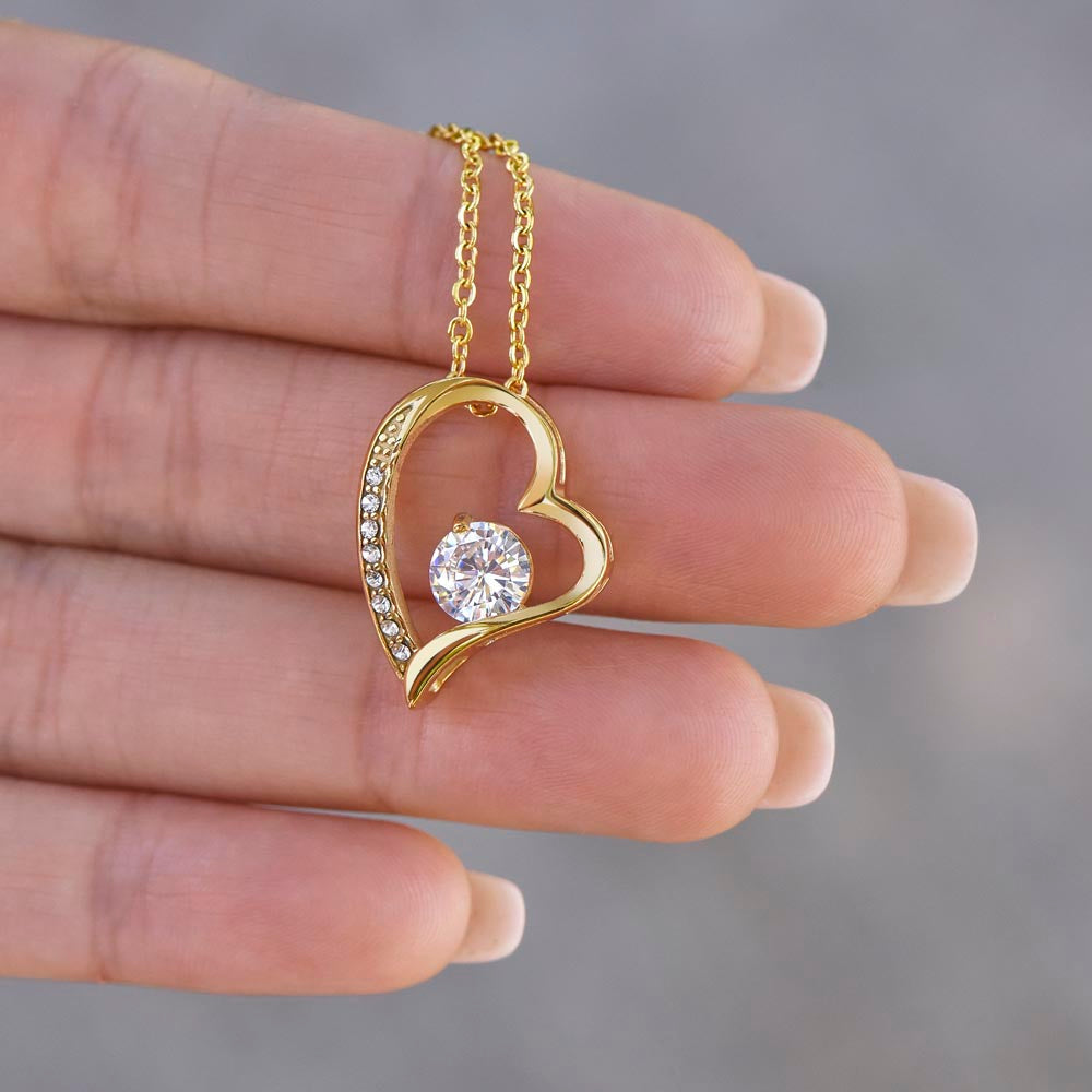 BowLift | Eternal Rose Box "To My Love" With Diamond Heart Necklace