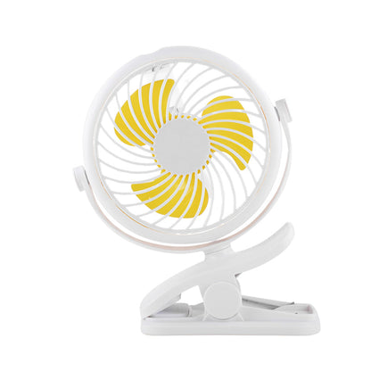 BowLift | Portable Clamp Fan with 360° Rotation – USB & Rechargeable Battery