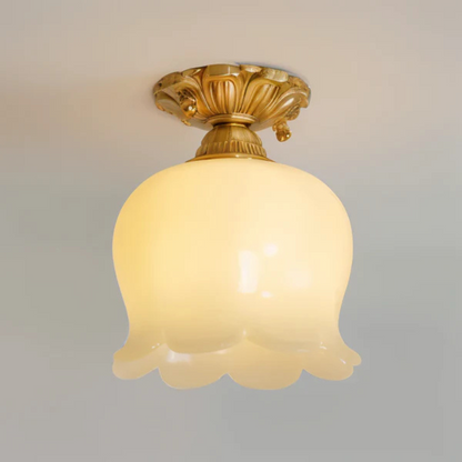 BowLift | Vintage Ceiling Lamp In Flower Shape