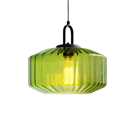 Skanto | Retro Colored Glass Pendant Lamp
