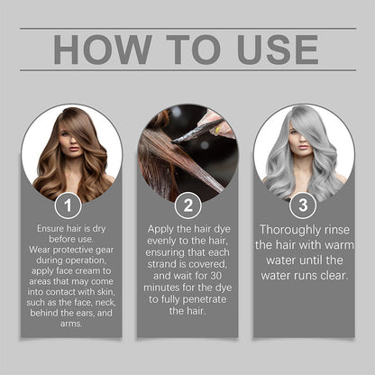 BowLift | 2-in-1 Natural Essence Extract Silver Hair Dye