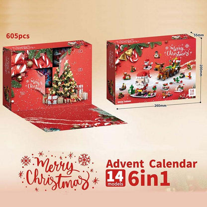 Skanto | 2025 Christmas Building Blocks Gift Box