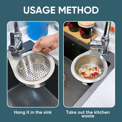 Stainless Steel Swan Sink Strainer Basket | Bowlift
