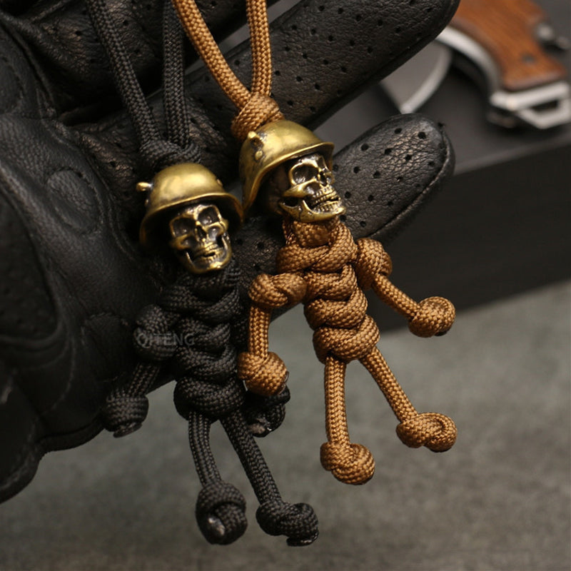 BowLift | Skeleton Soldier Paracord Keychain