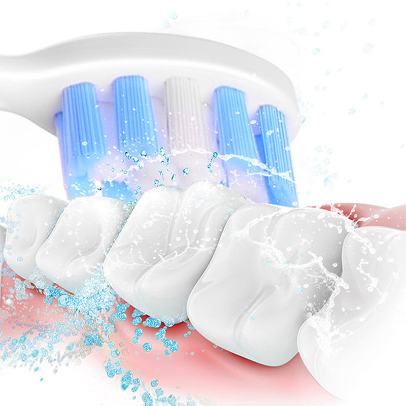 Skanto | Sonic Electric Toothbrush | 6 Modes & IPX7 Waterproof | White, Black, Pink