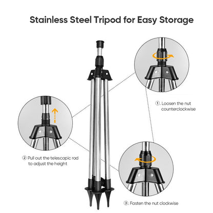 Rotating tripod sprinkler | Karnz