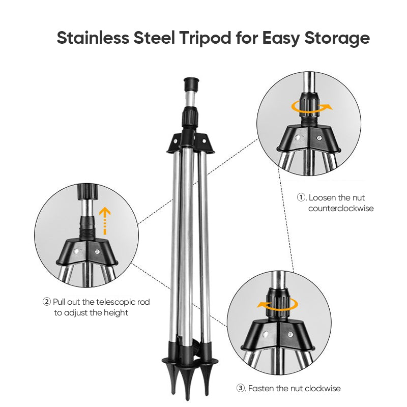 Rotating tripod sprinkler | Brehn