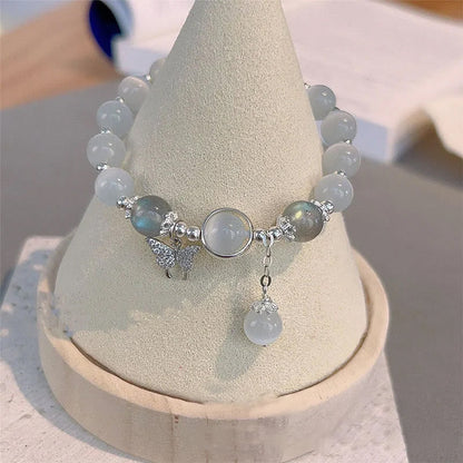 Skanto | Cat Eye Crystal Butterfly Bracelet