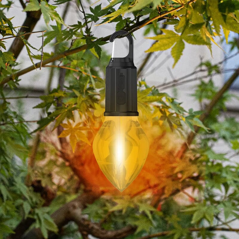 New Outdoor Camping Hanging Type-C Charging Retro Bulb Light | Karnz