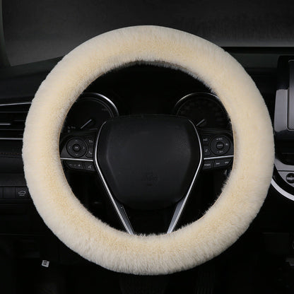 Universal Plush Car Steering Wheel Cover | Karnz