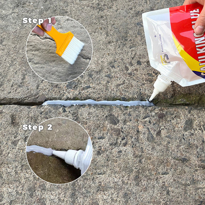 Concrete sealant for waterproof crack repair
