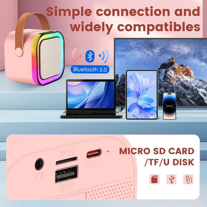Brehn | Portable Karaoke Machine with Wireless Microphones