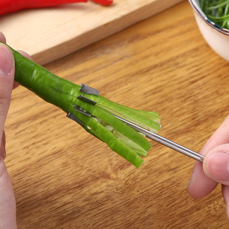 Plum Blossom Onion Slicer | Skanto