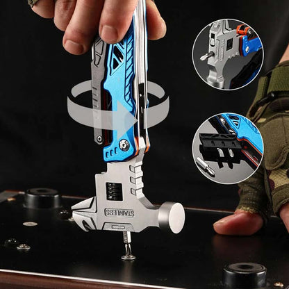 BowLift | Multifunctional Stainless Steel Folding Body Ball Hammer