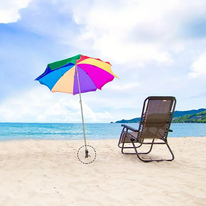 BowLift | Heavy-Duty Adjustable Spiral Ground Anchor Umbrella Holder