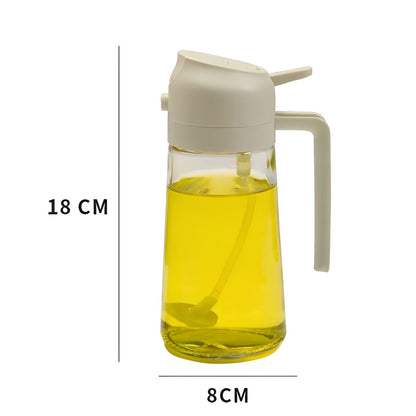 Skanto | 2-in-1 Olive Oil Dispenser & Sprayer – Perfect for Cooking, Salads, and BBQ