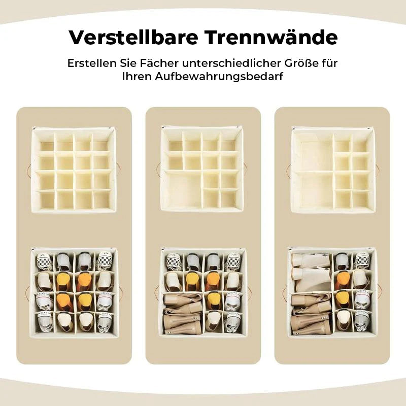BowLift | Collapsible Shoe Organizer Box with Transparent Lid
