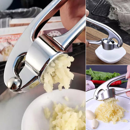 Stainless Steel Garlic Press | Karnz