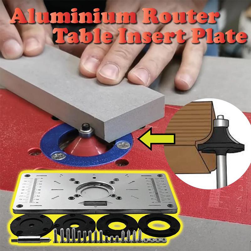 Skanto | Aluminum Router Table Insert Plate