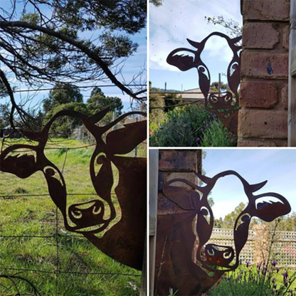 Skanto | Farm Decor – PeepFarm – Realistic Animal Design – Garden Metal Art