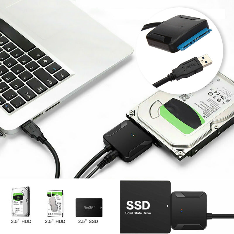 USB 3.0 to SATA III Hard Drive Adapter | Karnz