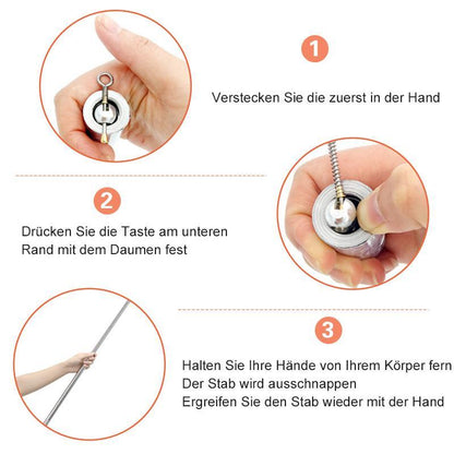 Skanto | Portable Metal Rod for Self-Defense and Magic