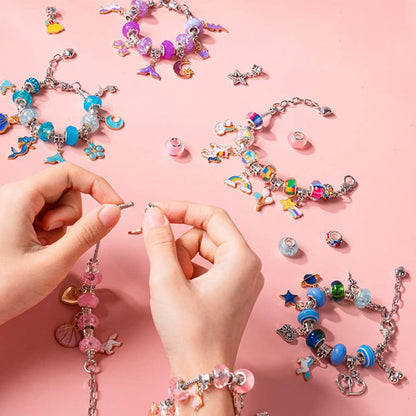 Handmade pearl bracelet set for children