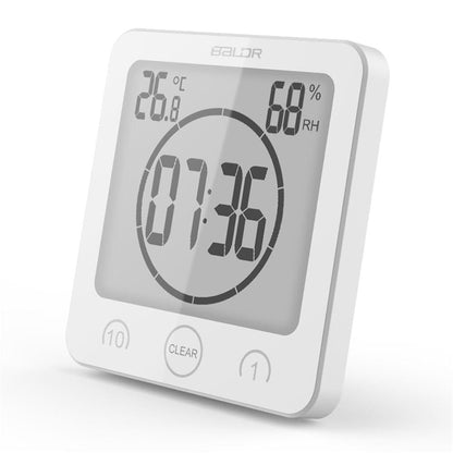 Waterproof Shower Clock - Always on time, even in the bathroom! | Bowlift