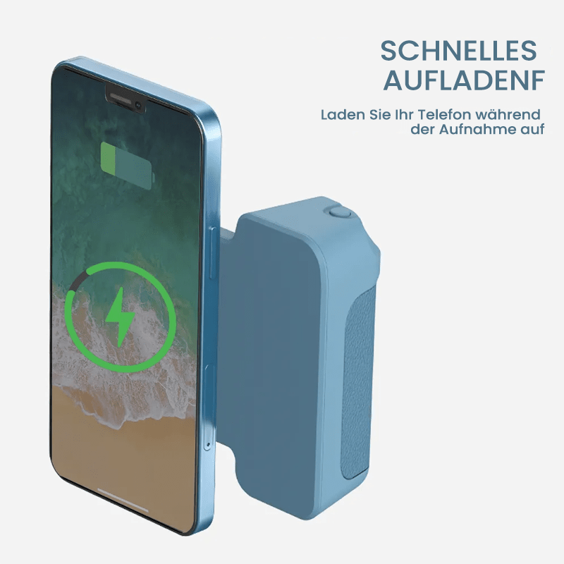 Magnetic camera mount with Bluetooth