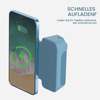 Magnetic camera mount with Bluetooth