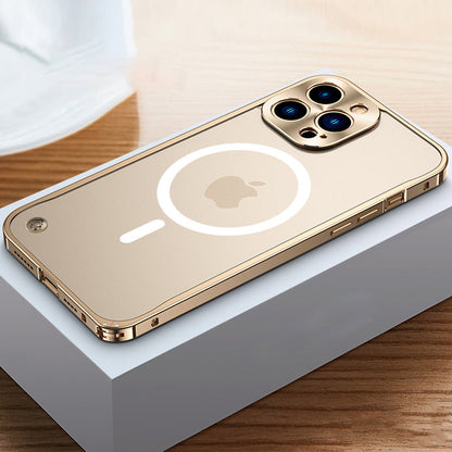 BowLift | Metal Frame Magnetic Charging Case For iPhone
