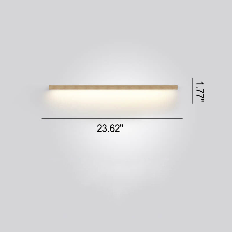 ZenBeam Japanese LED Wall Light | Solid Wood Design | Modern Accent Light