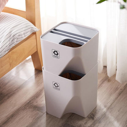 Household Stackable Folding Trash Cans | Karnz