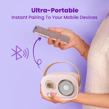 BowLift | Portable Bluetooth Speaker with Wireless Microphone