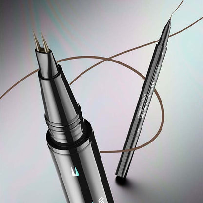 Skanto | 2-in-1 Dual-Ended Eyebrow Pencil with Micro-Fork Tip Applicator and Precision Brush Tip