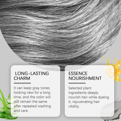 Skanto | 2-in-1 Natural Essence Extract Silver Hair Color