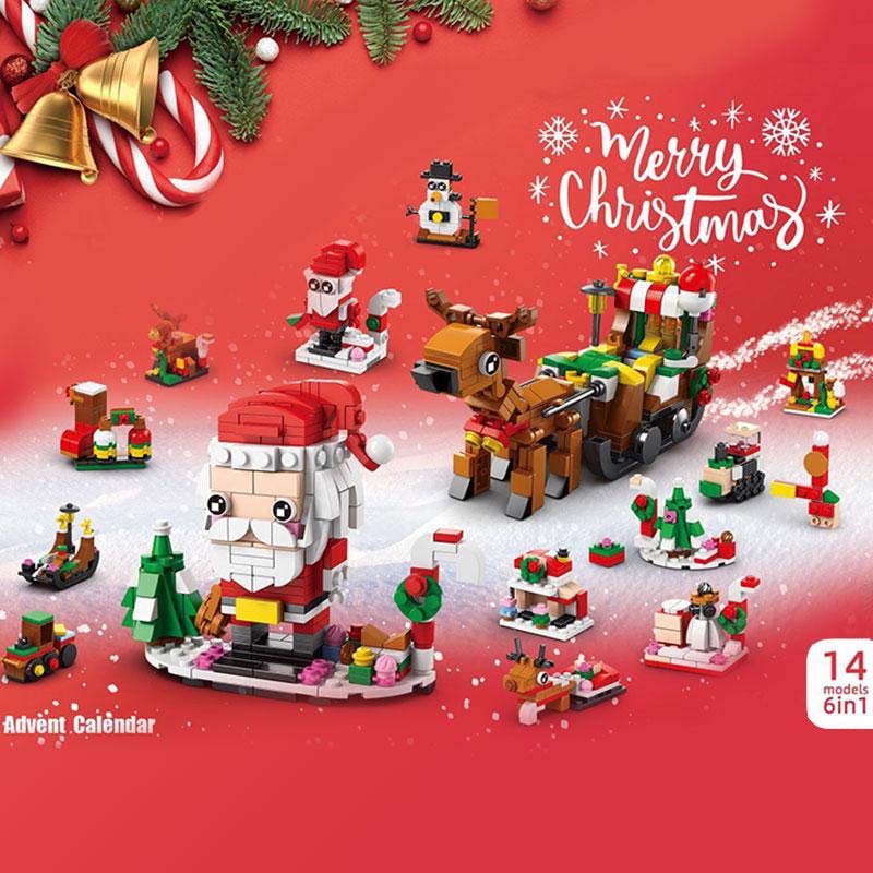 Skanto | 2025 Christmas Building Blocks Gift Box
