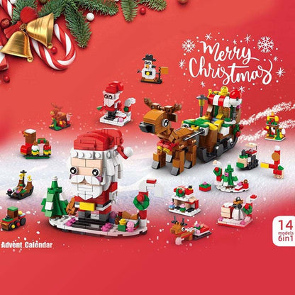Skanto | 2025 Christmas Building Blocks Gift Box